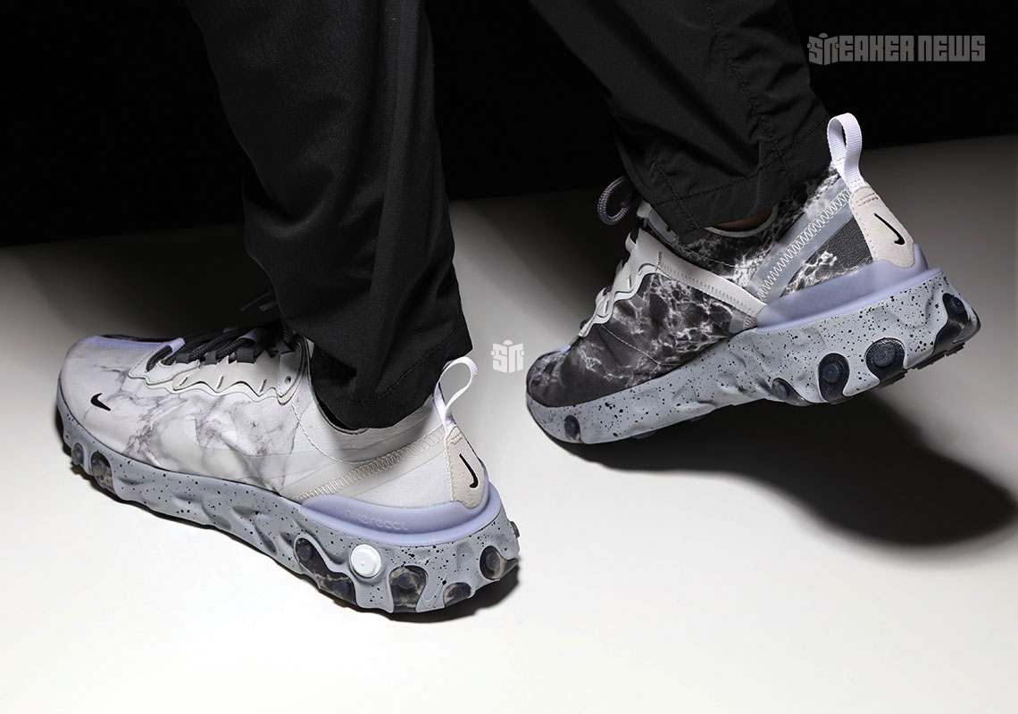 Nike React Element 55 Kendrick Lamar Marble Beauty Shots 13