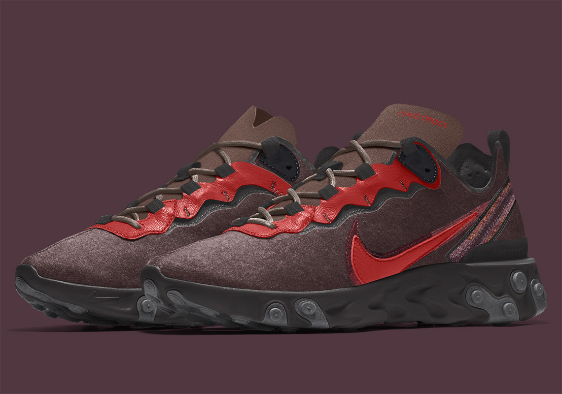 Nike React Element 55 Pendleton By You 1