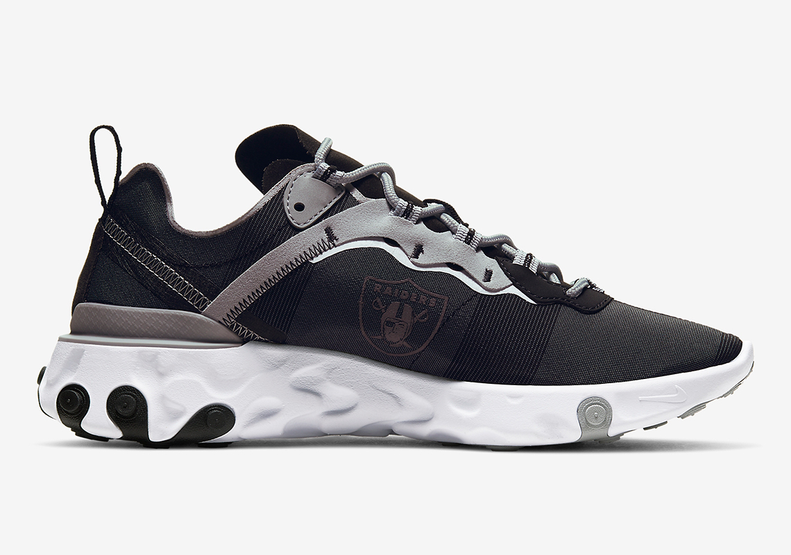 Nike React Element 55 Raiders 1