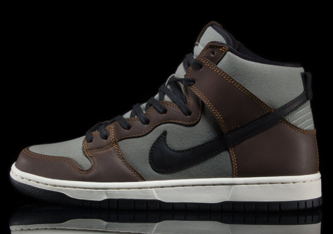 Nike Sb Dunk High Baroque Brown Bq6826 201 1