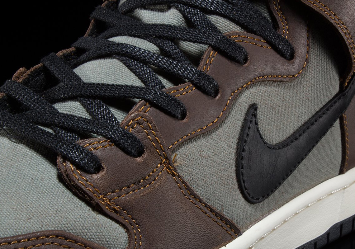 Nike Sb Dunk High Baroque Brown Bq6826 201 4