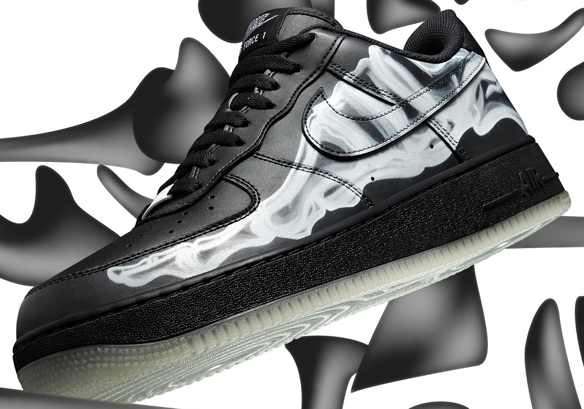 Nike Singles Day Air Force 1 Skeleton 1r