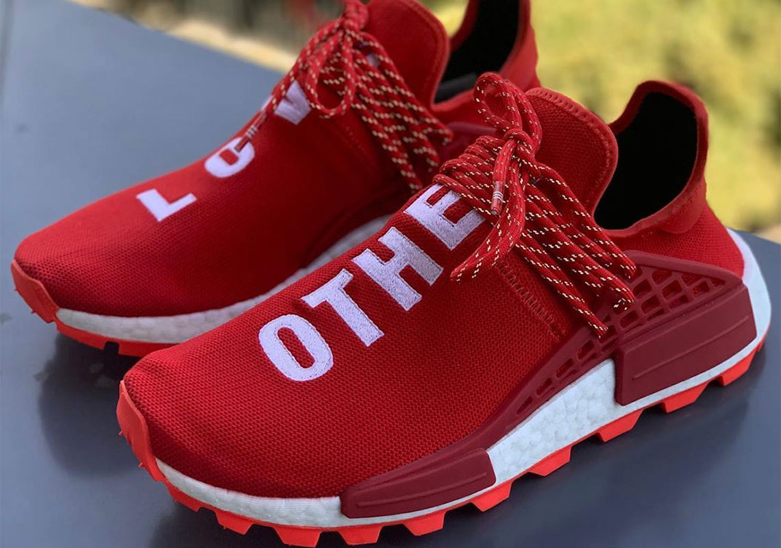 First Look At The Pharrell x adidas NMD Hu "Love Others"