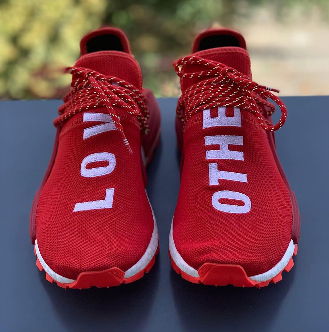 Pharrell Adidas Nmd Hu Love Others Red 3