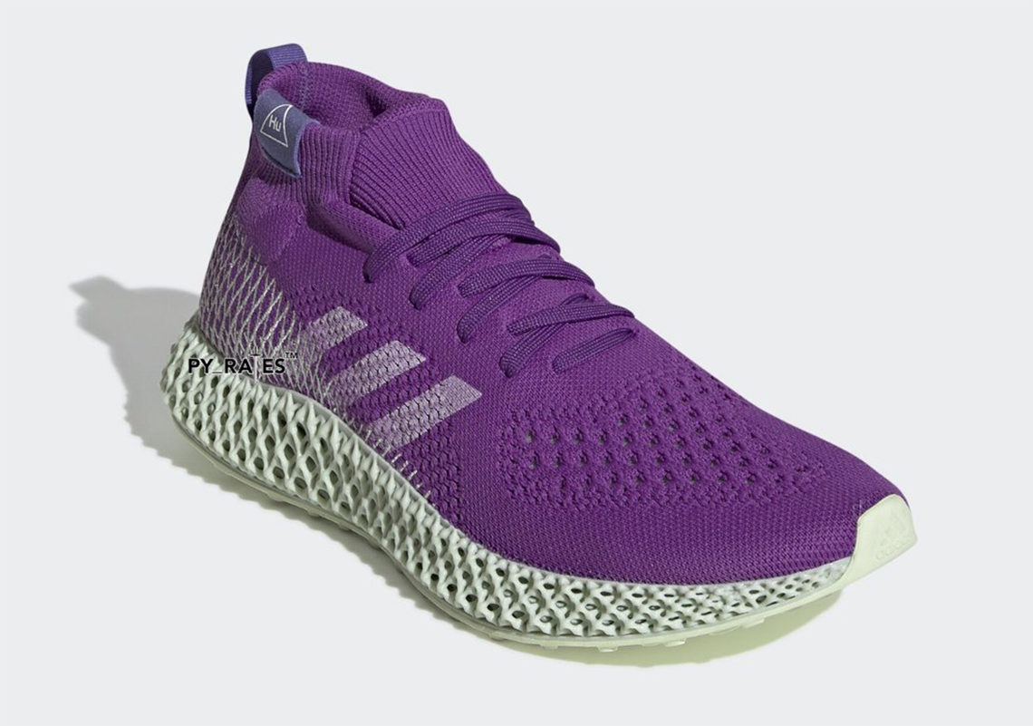 Pharrell Futurecraft 4d Hu Purple 3