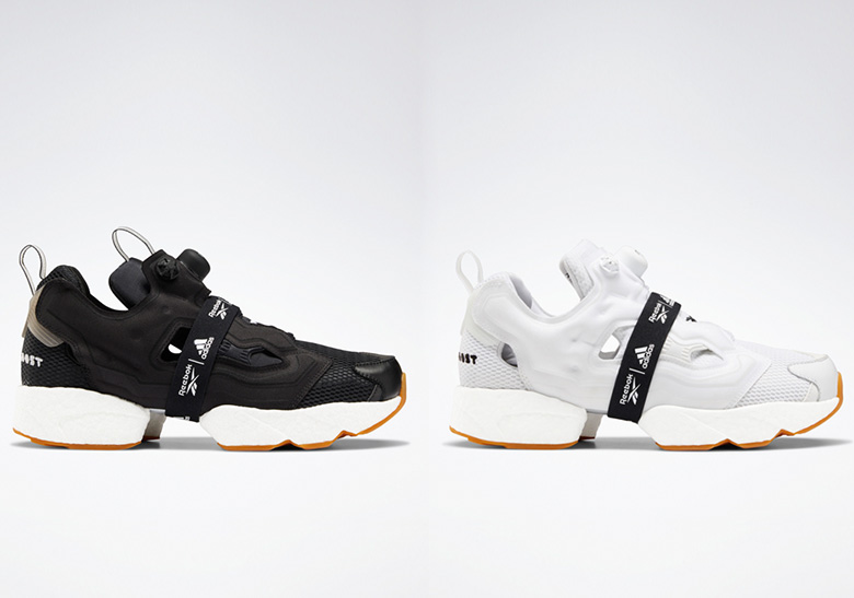 Reebok Instapump Fury Boost Black And White 1