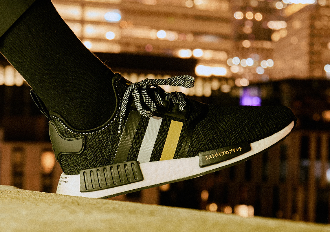 Shoe Palace And adidas Enhance The NMD R1 With Black And Gold