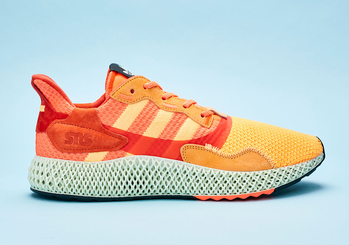 Sns Adidas Consortium Zx4000 4d Sunrise 2