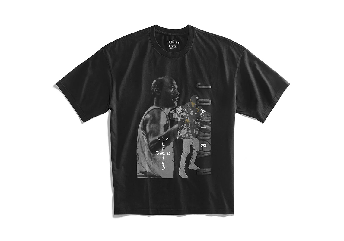 Travis Scott Jordan T Shirt Black