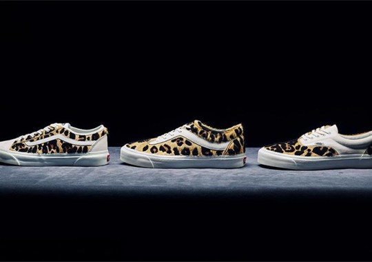 Vans And BILLYS To Release A Collection Of Furry Leopard Prints