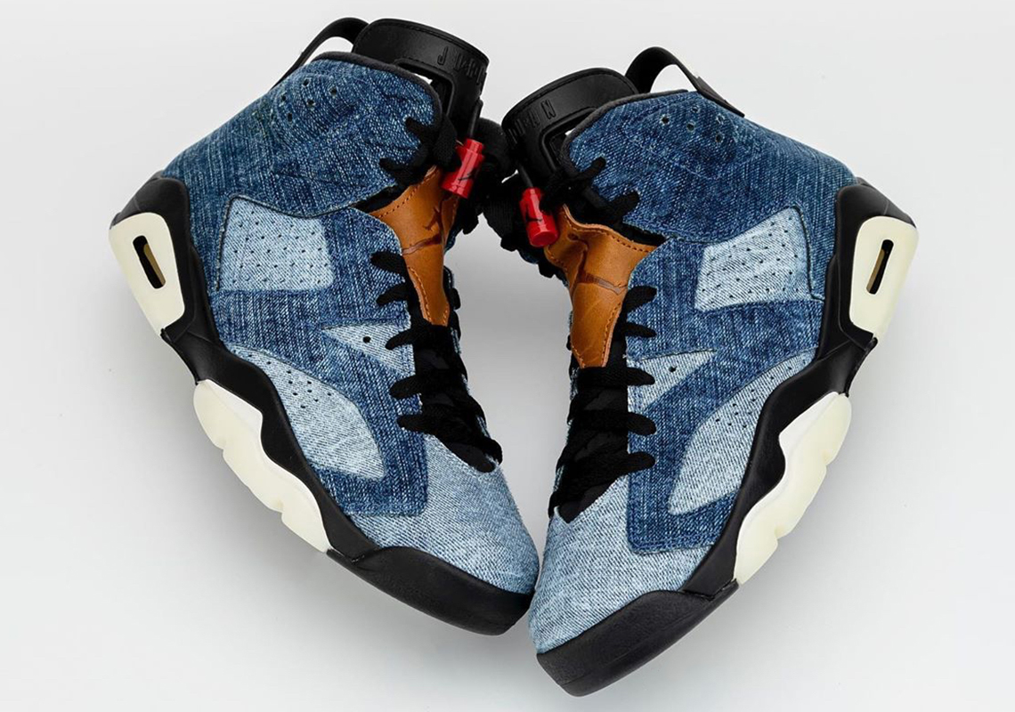 Detailed Look At The Air Jordan 6 "Washed Denim"