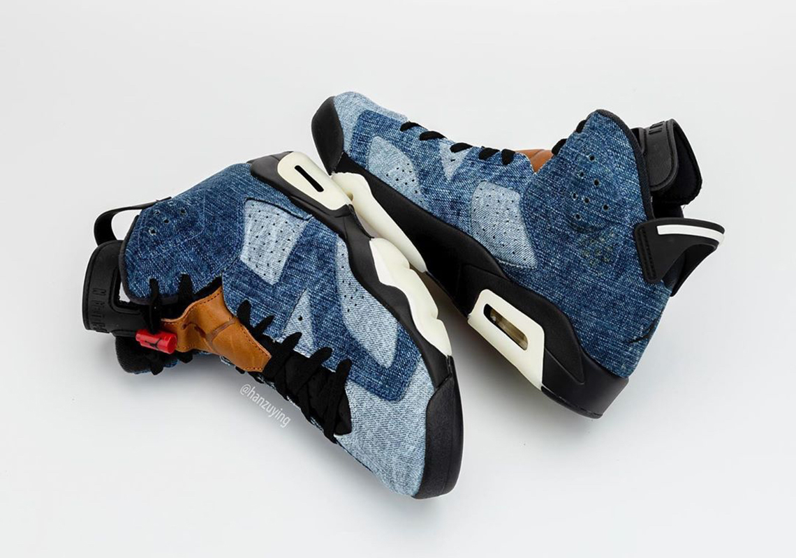 Air Jordan 6 Washed Denim Ct5350 501 4