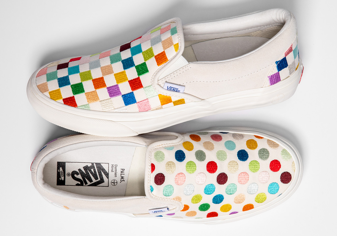 Damien Hirst And The Palms Casino Resort Unveil Vans Collection Featuring The Artists Signature Motifs