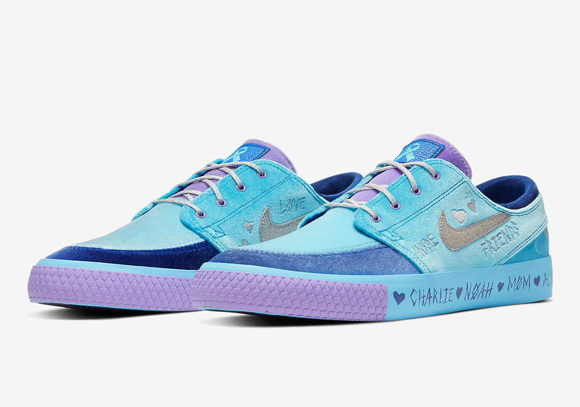 Official Images Of Desiree Castillo's Nike SB Zoom Janoski Doernbecher