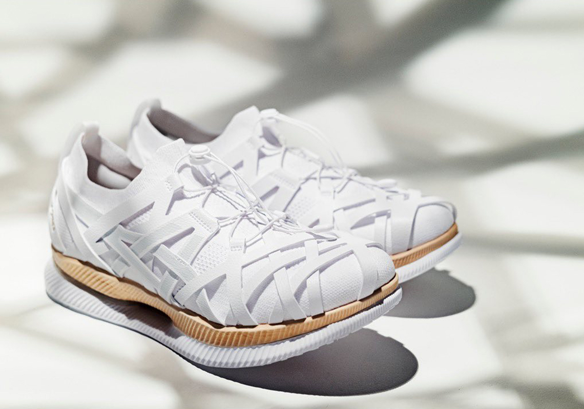 Japanese Architect Kengo Kuma Brings Bamboo Weaving To The ASICS METARIDE AMU