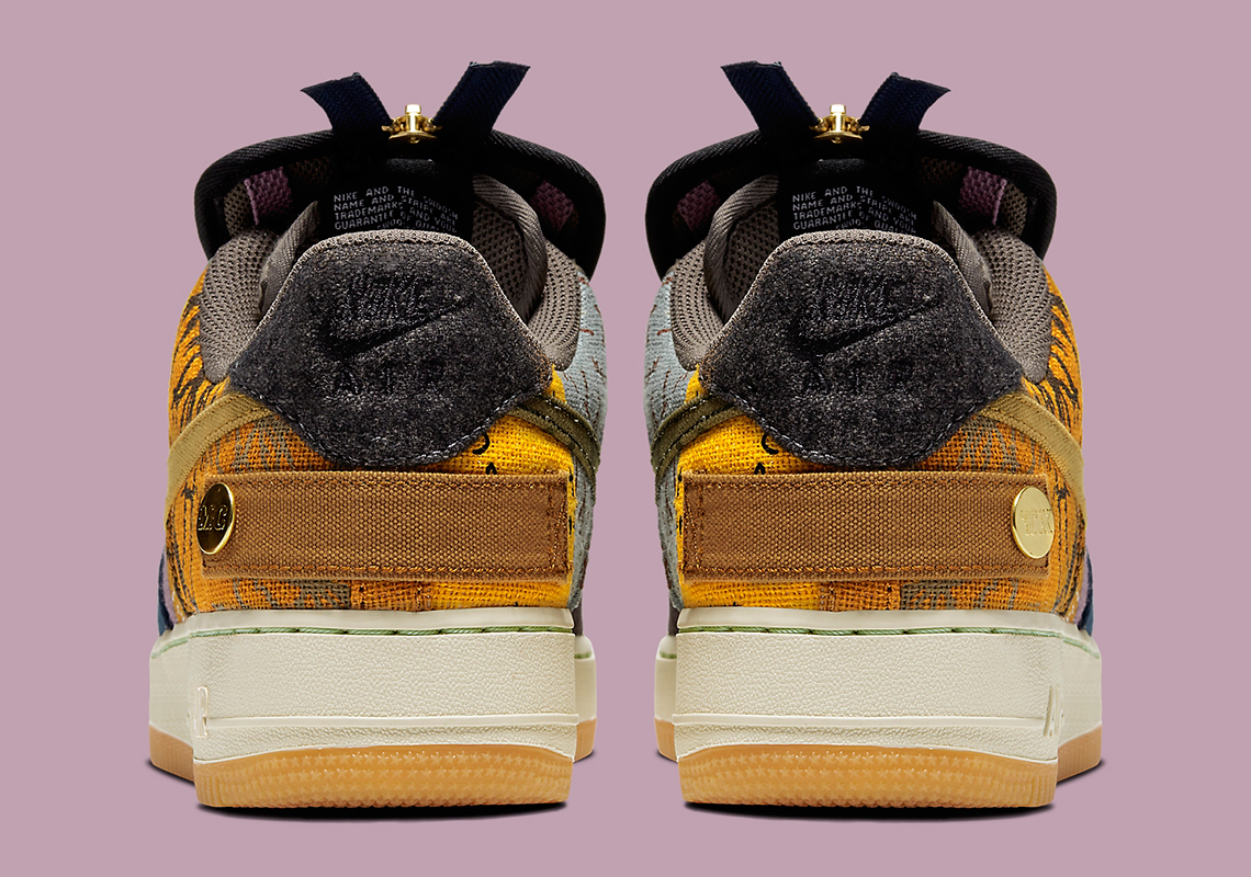 Travis Scott Nike Air Force 1 Multi Cn2405 900 4 1