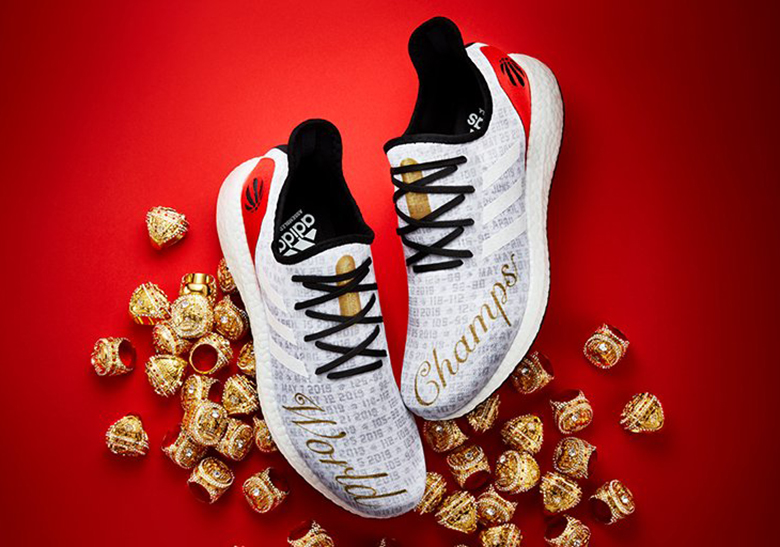 adidas Celebrates The Toronto Raptors' Ring With Limited AM4 "World Champs"