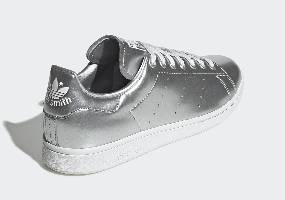 Adidas Stan Smith Silver Metal Fv4300 6