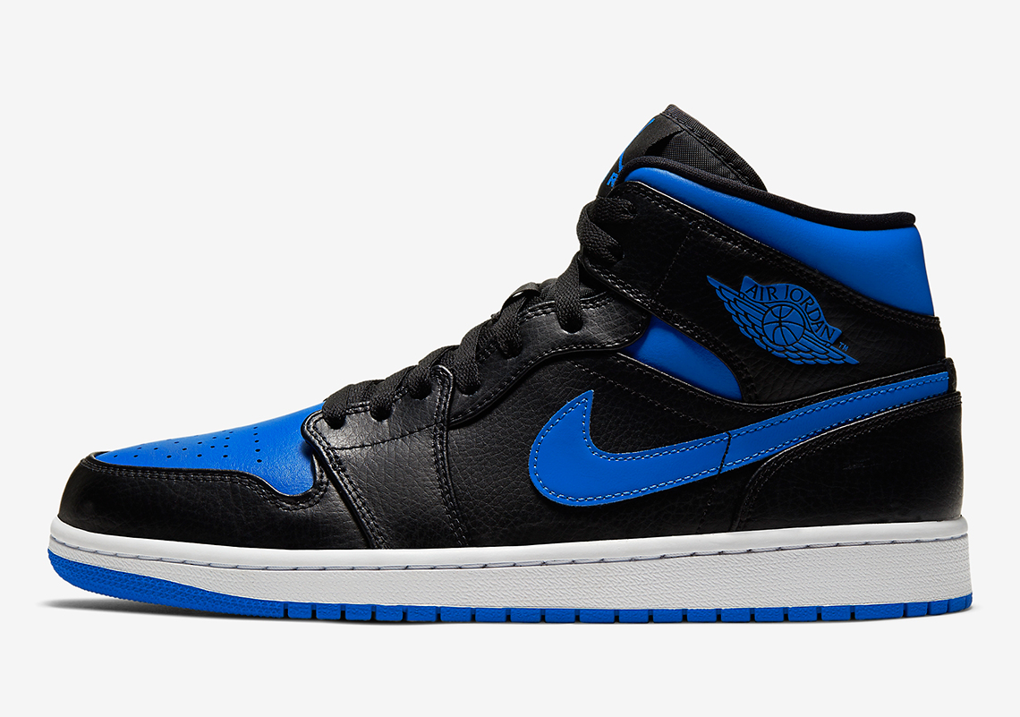 Air Jordan 1 Mid Royal 554724 068 Official Images 4
