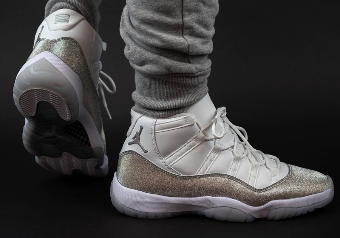 Air Jordan 11 Metallic Silver Wmns Release Info 5