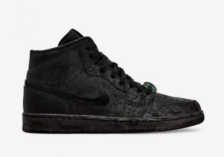 Clot Air Jordan 1 Mid Black Dover Street Market London 1