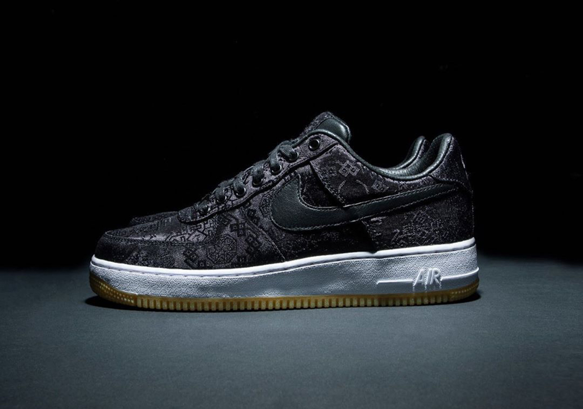 CLOT, fragment design, and Nike To Drop A "Black Silk" Air Force 1