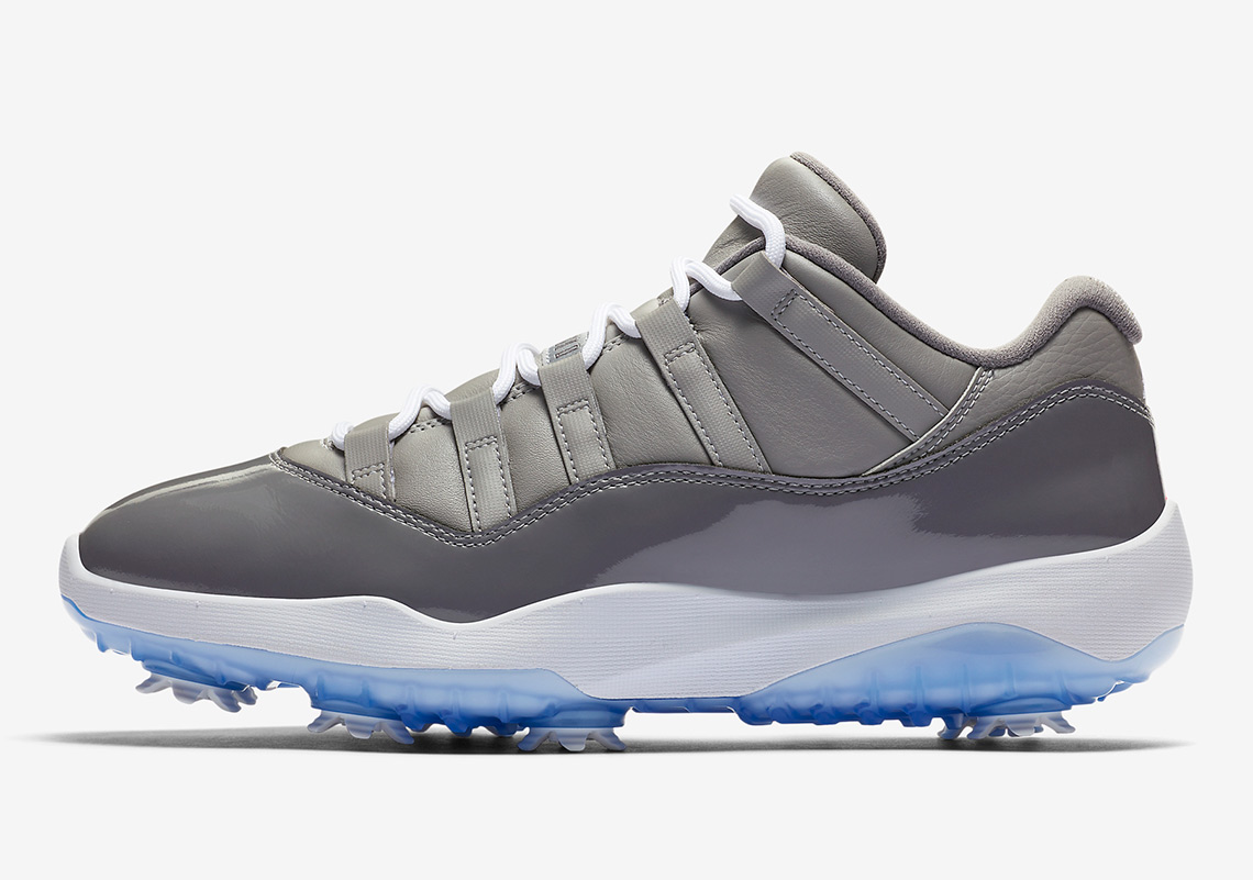 Jordan 11 Low Cool Grey Golf Shoes Aq0963 002 3