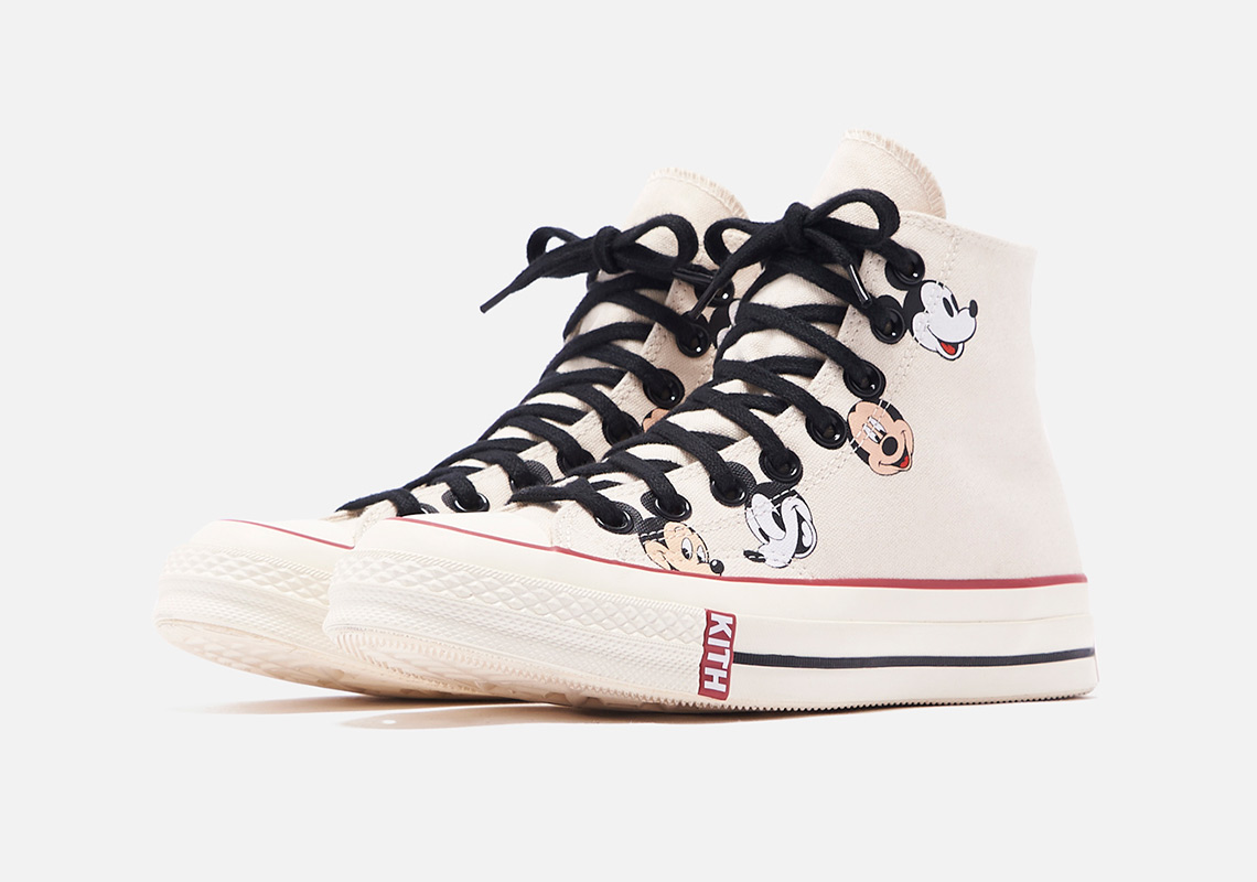 Kith Disney Converse Chuck 70 Mickey Cream 1