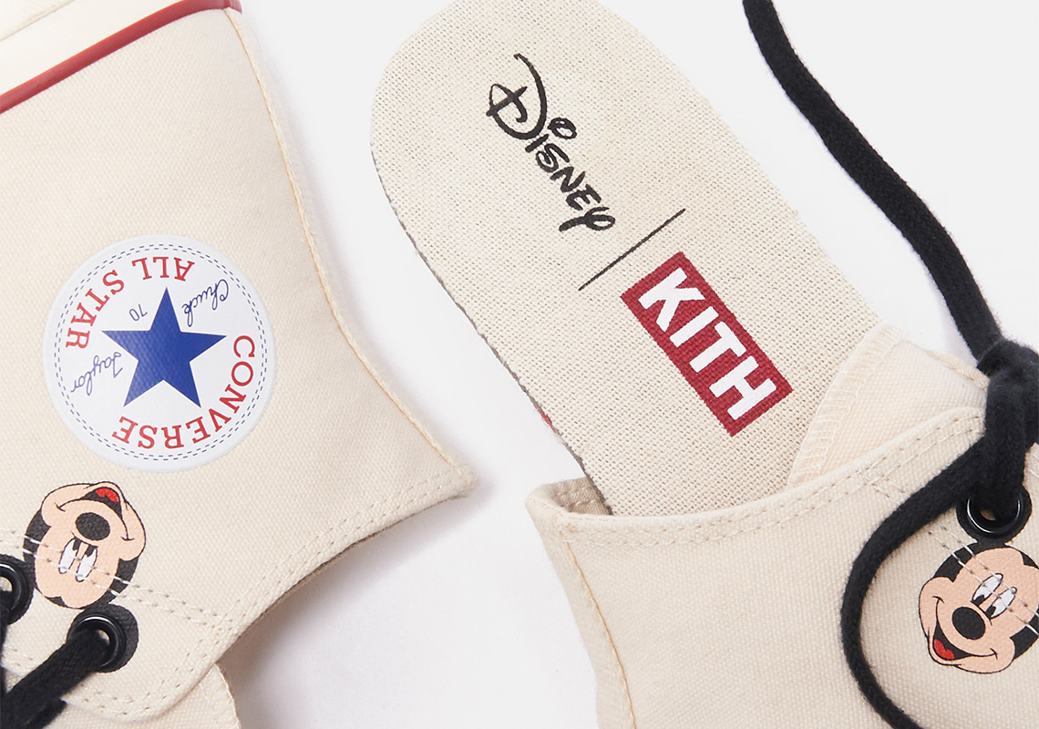 Kith Disney Converse Chuck 70 Mickey Cream 2