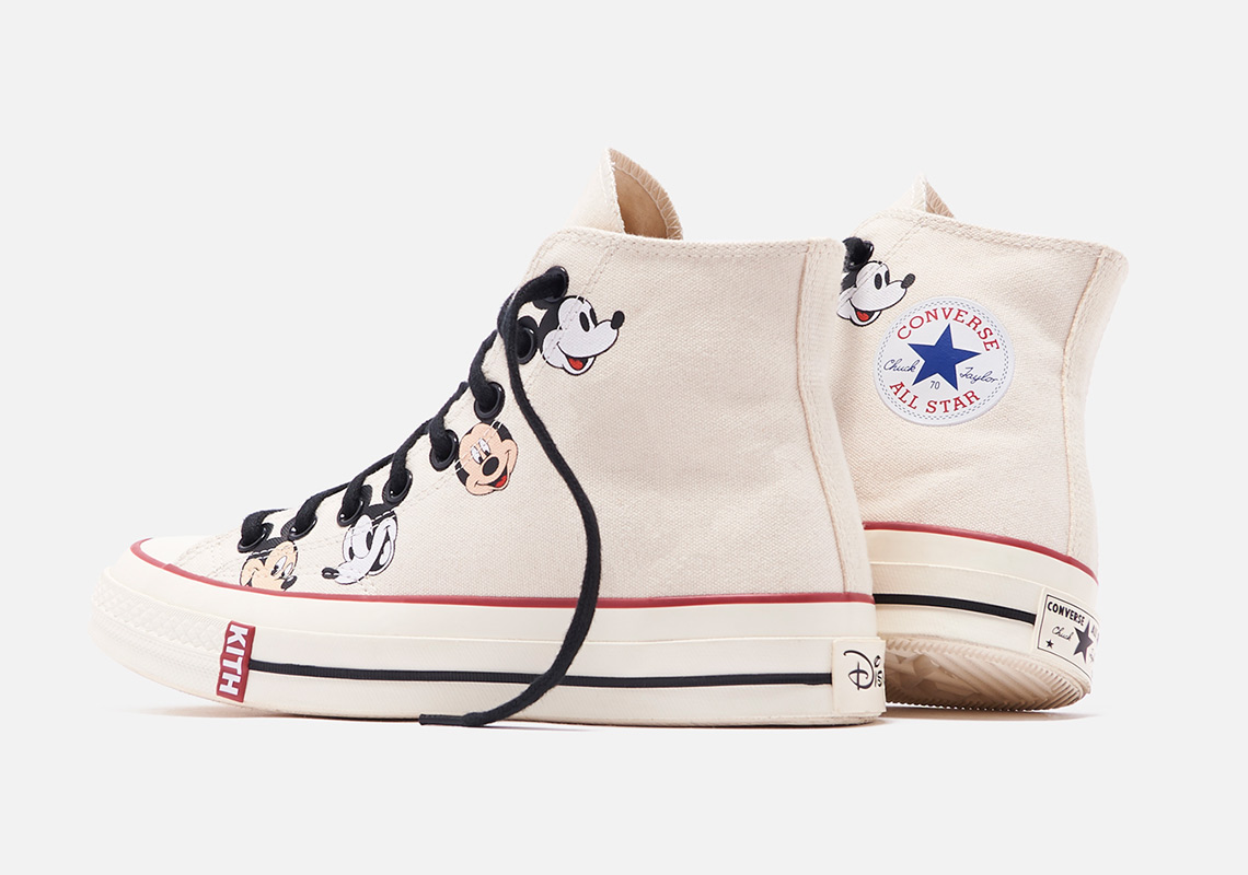 Kith Disney Converse Chuck 70 Mickey Cream 4