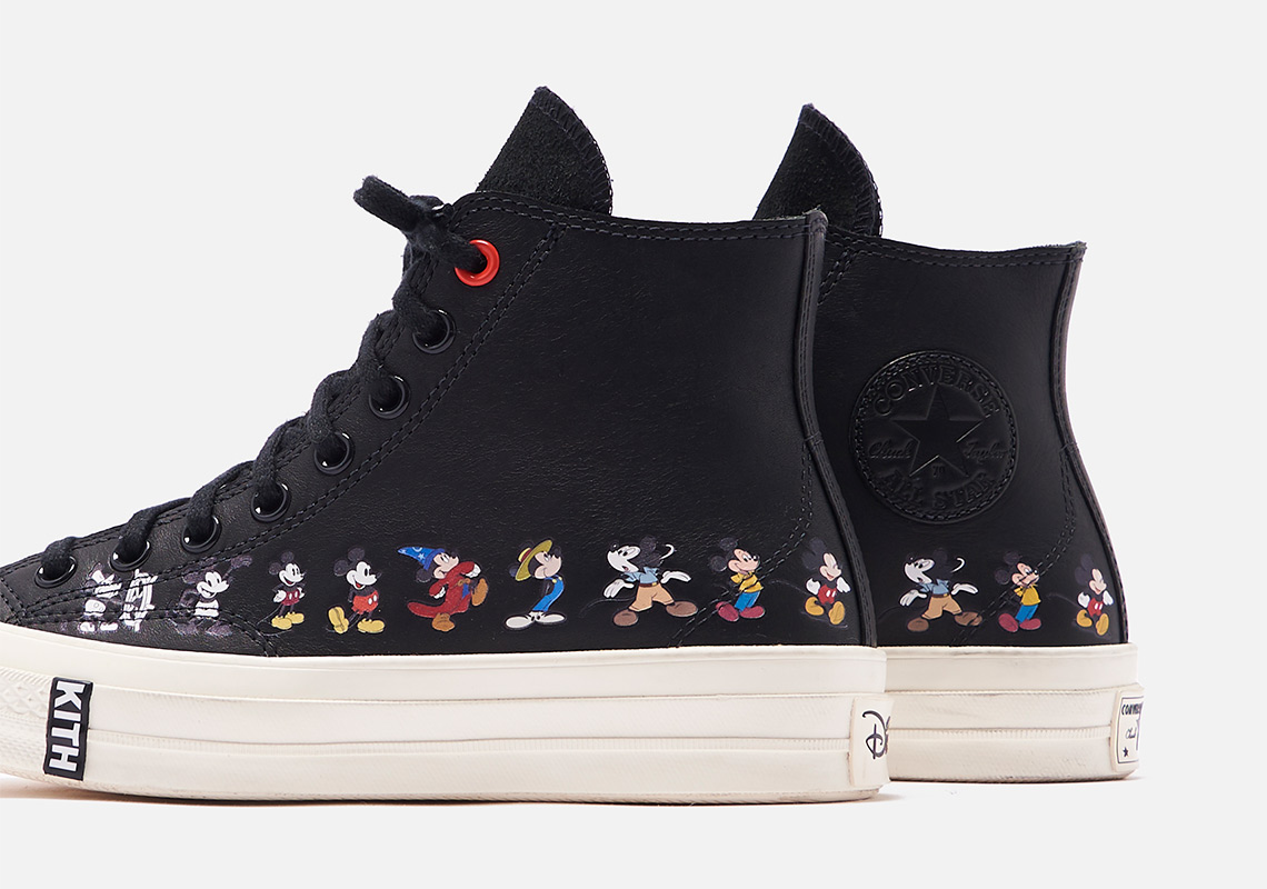 Kith Disney Converse Chuck 70 Mickey Timeline Black 1