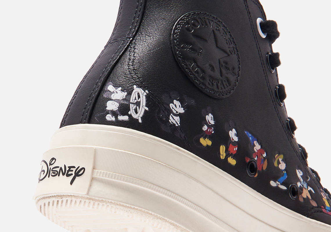 Kith Disney Converse Chuck 70 Mickey Timeline Black 2