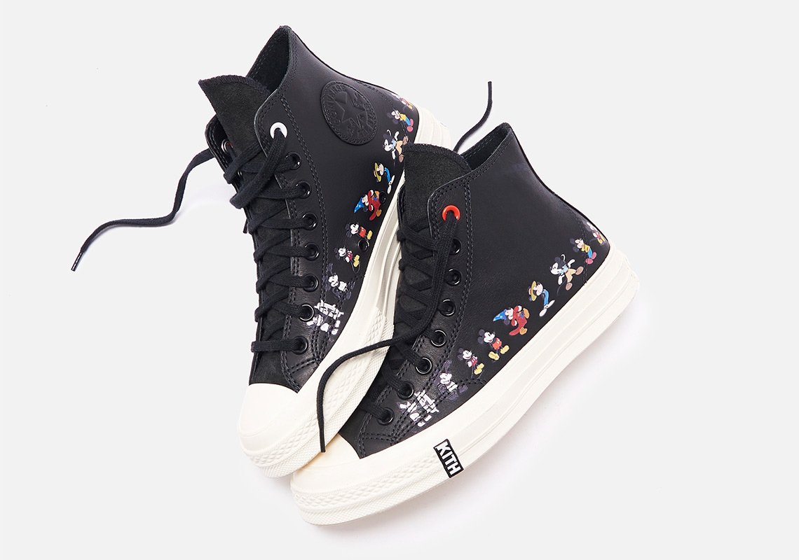 Kith Disney Converse Chuck 70 Mickey Timeline Black 4