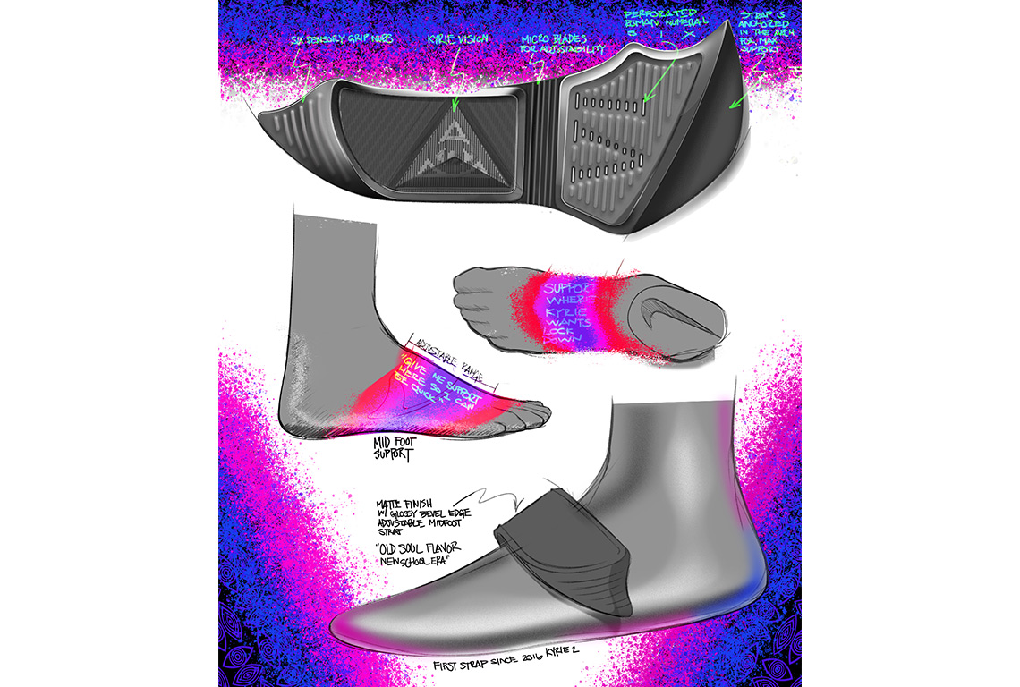 Kyrie 6 Sketch 5