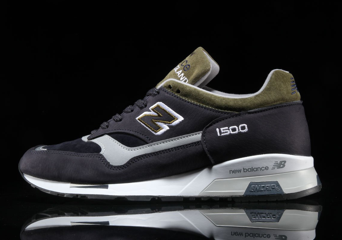 The New Balance 1500 Channels Winter Colors With Dark Navy And Olive