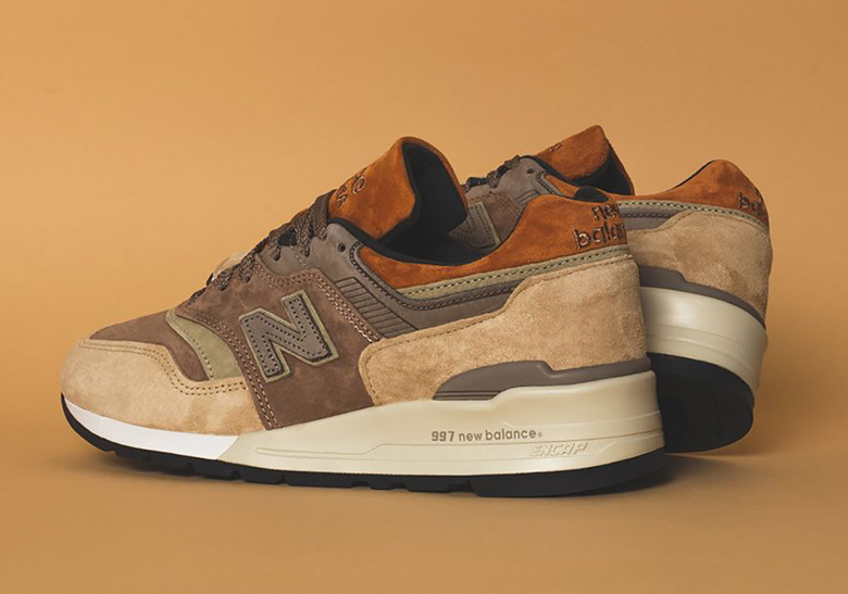 The New Balance 997 Made In USA Goes Heavy On Earth-Toned Suedes