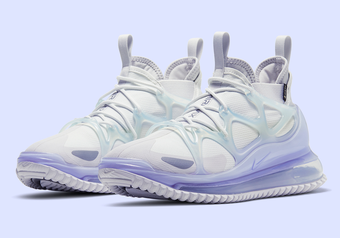 The Nike Air Max 720 Horizon Appears In A Wintry White Colorway