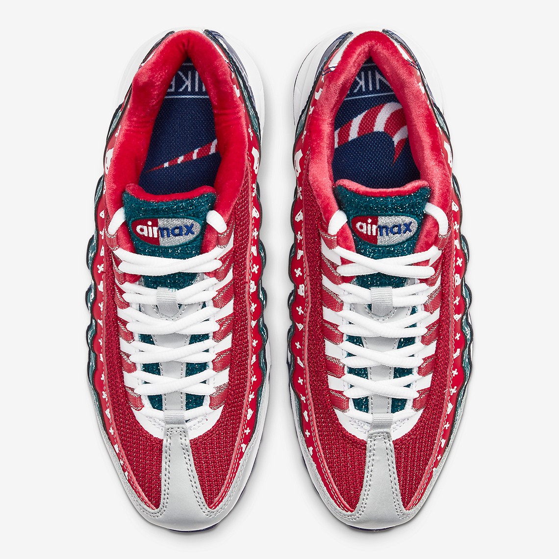 Nike Air Max 95 Gs Christmas Ct1593 100 3