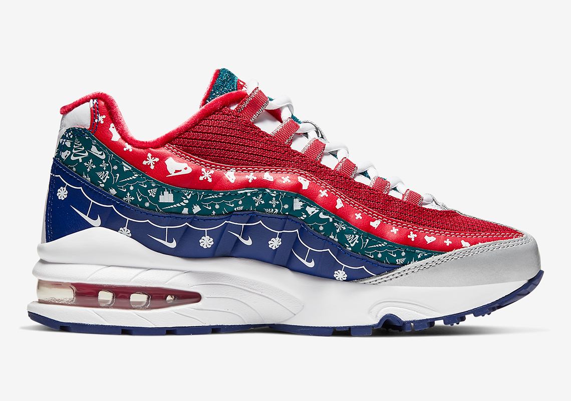 Nike Air Max 95 Gs Christmas Ct1593 100 6