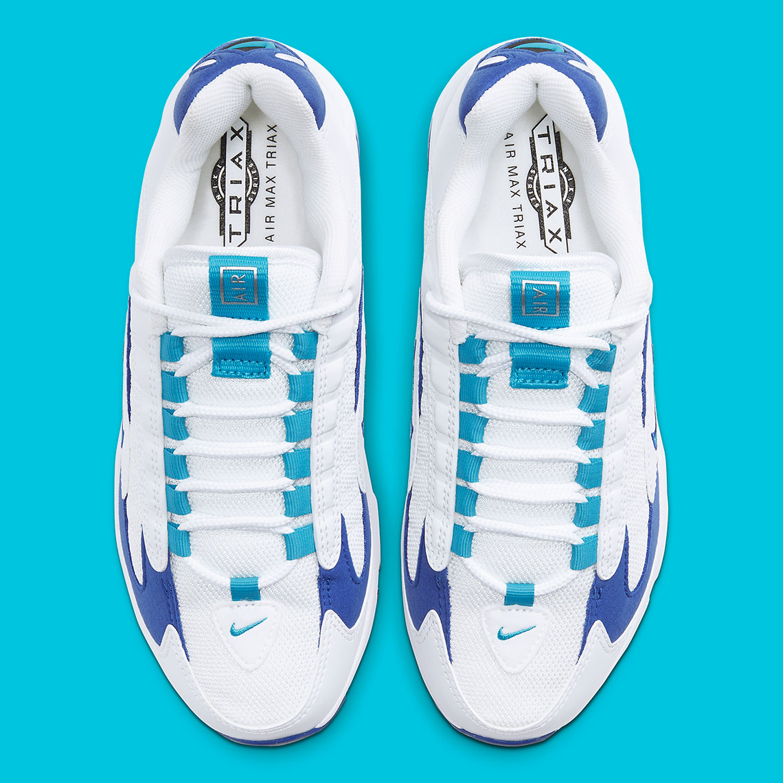 Nike Air Max Triax 96 White Varsity Royal Black Spirit Teal Cq4250 101 5