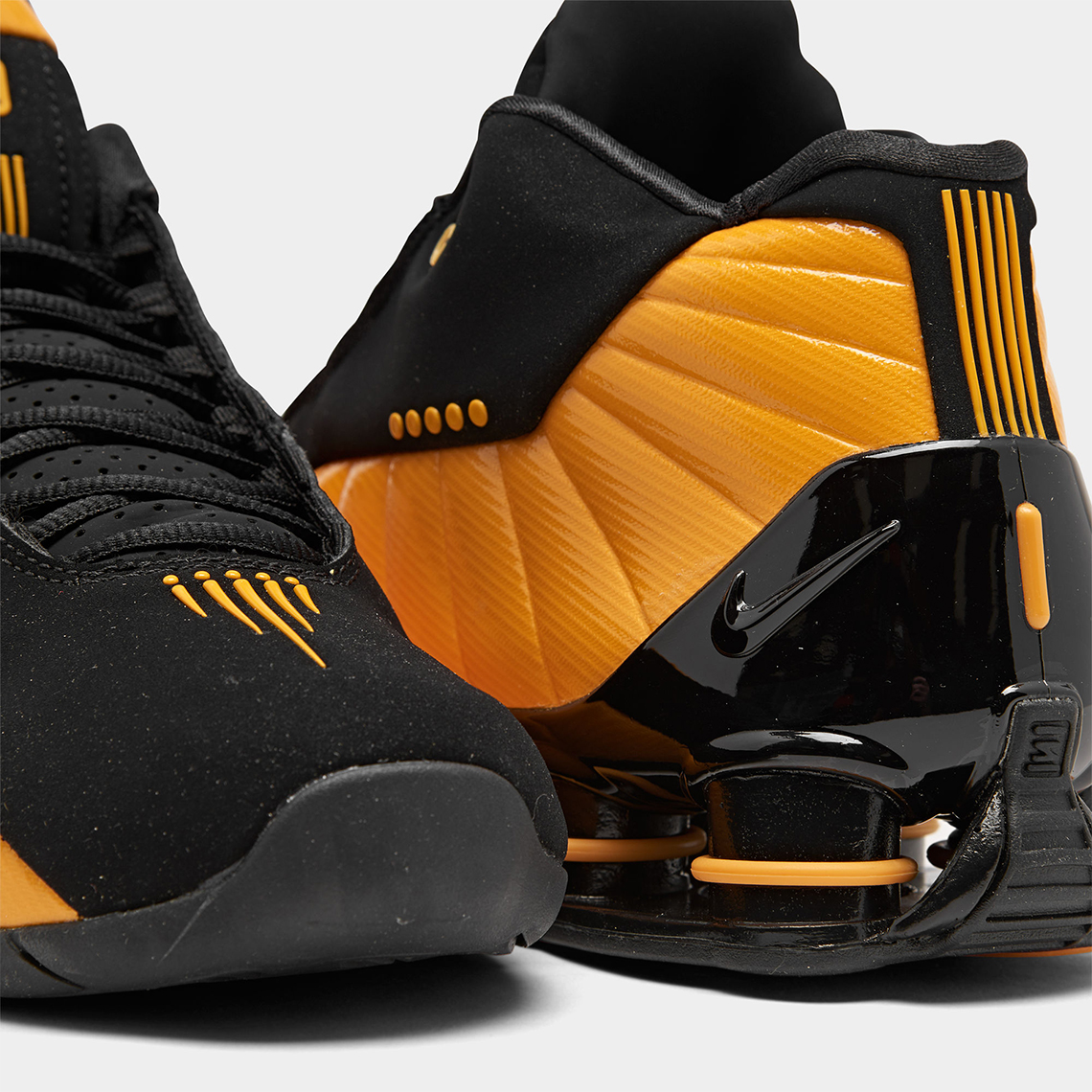 Nike Shox Bb4 Black Metallic Gold At7843 002 3