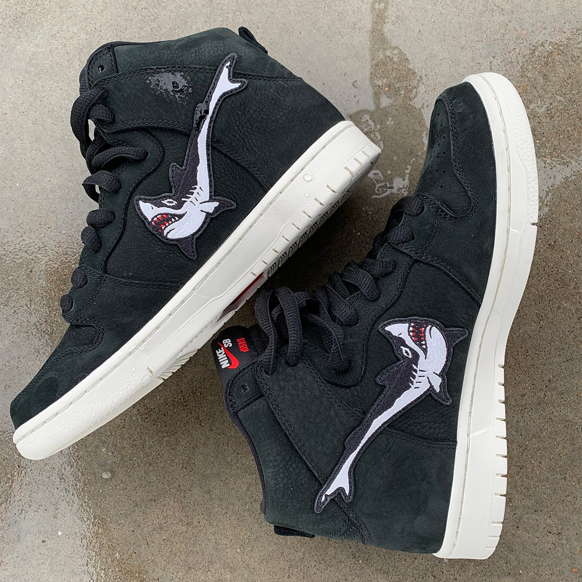 Oski Nike Sb Dunk High Shark 1