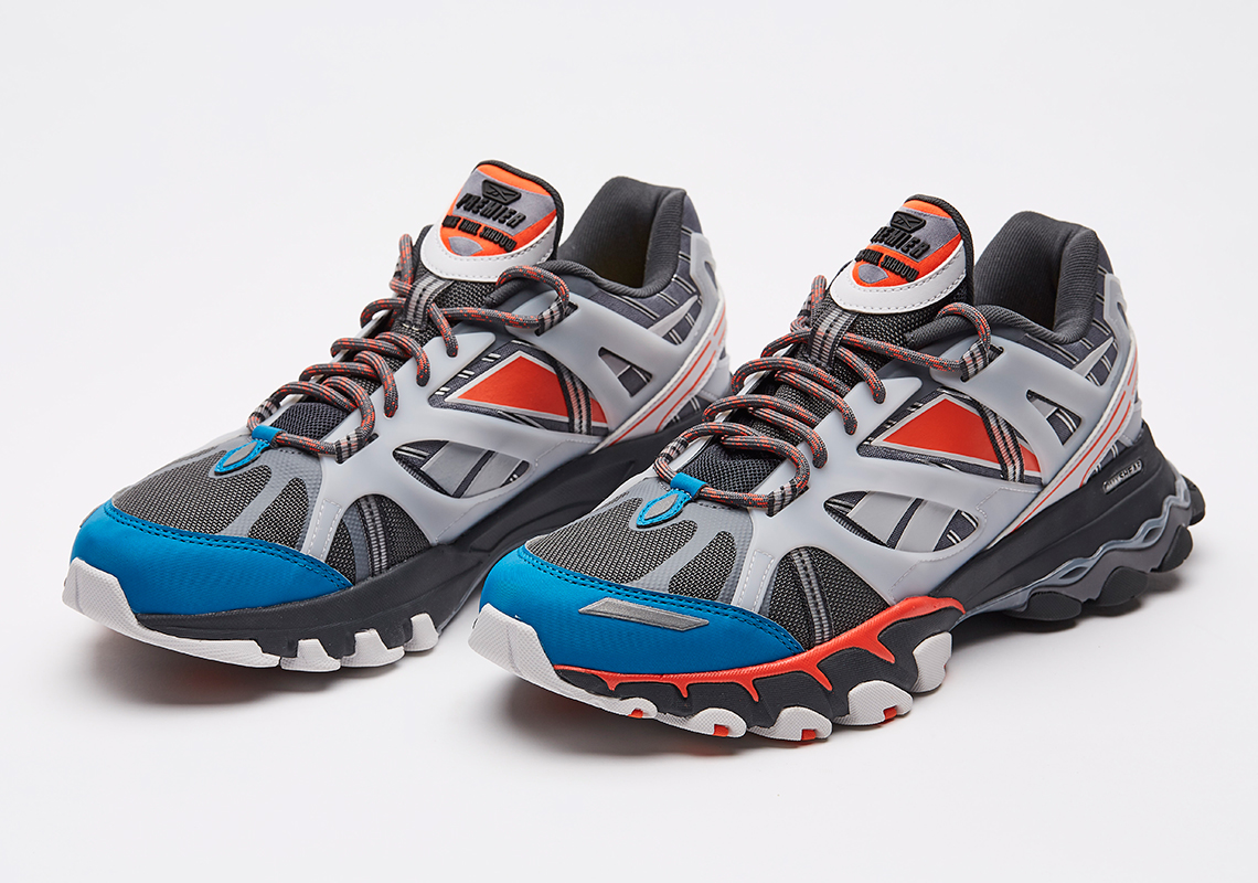 Reebok Trail Shadow Orange Blue Grey