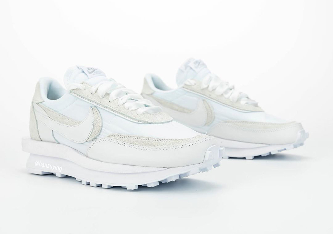 Sacai Nike Ldwaffle White Nylon Bv0073 101 7