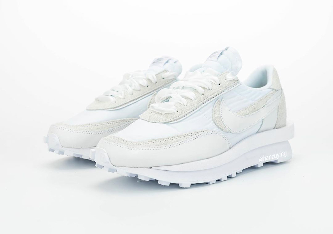 Sacai Nike Ldwaffle White Nylon Bv0073 101 8