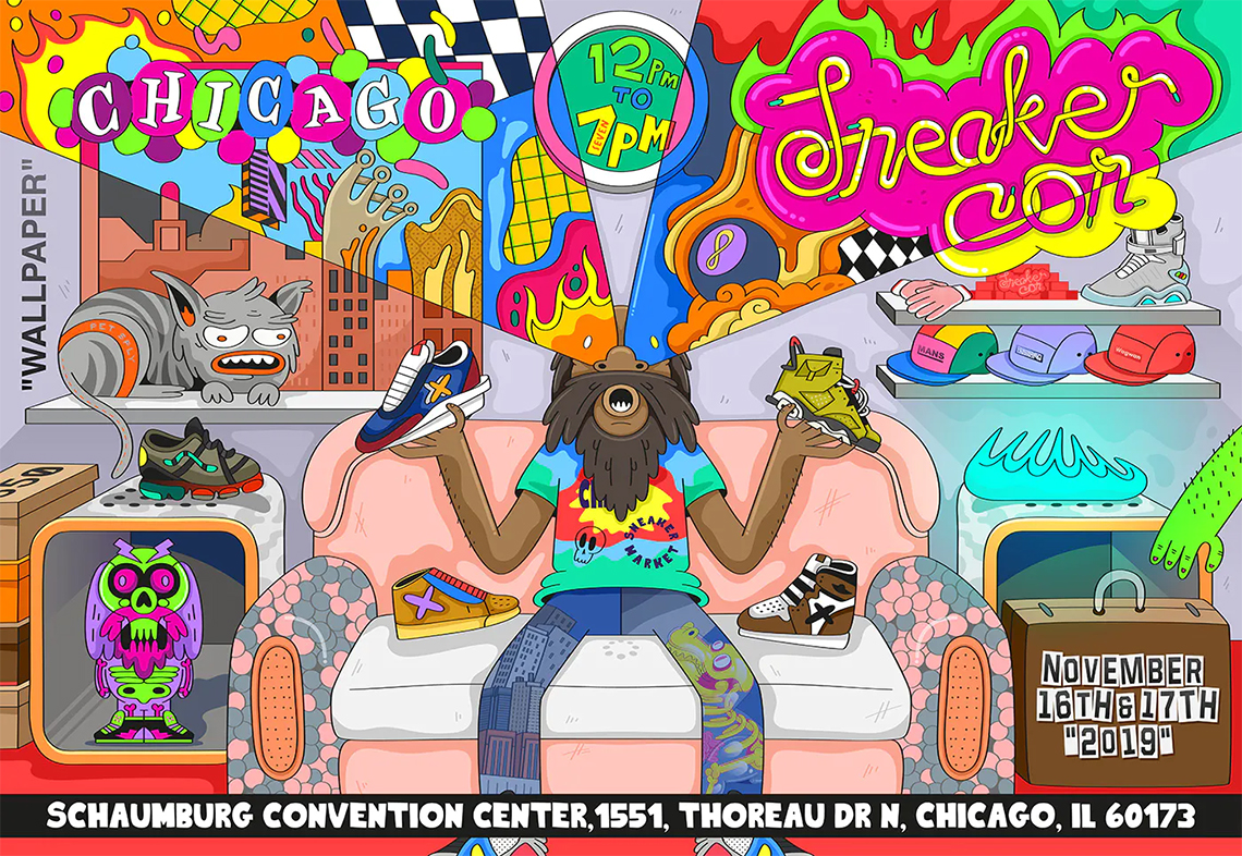 Sneaker Con Heads To The Mid-West For a Two-Day Show in Chicago