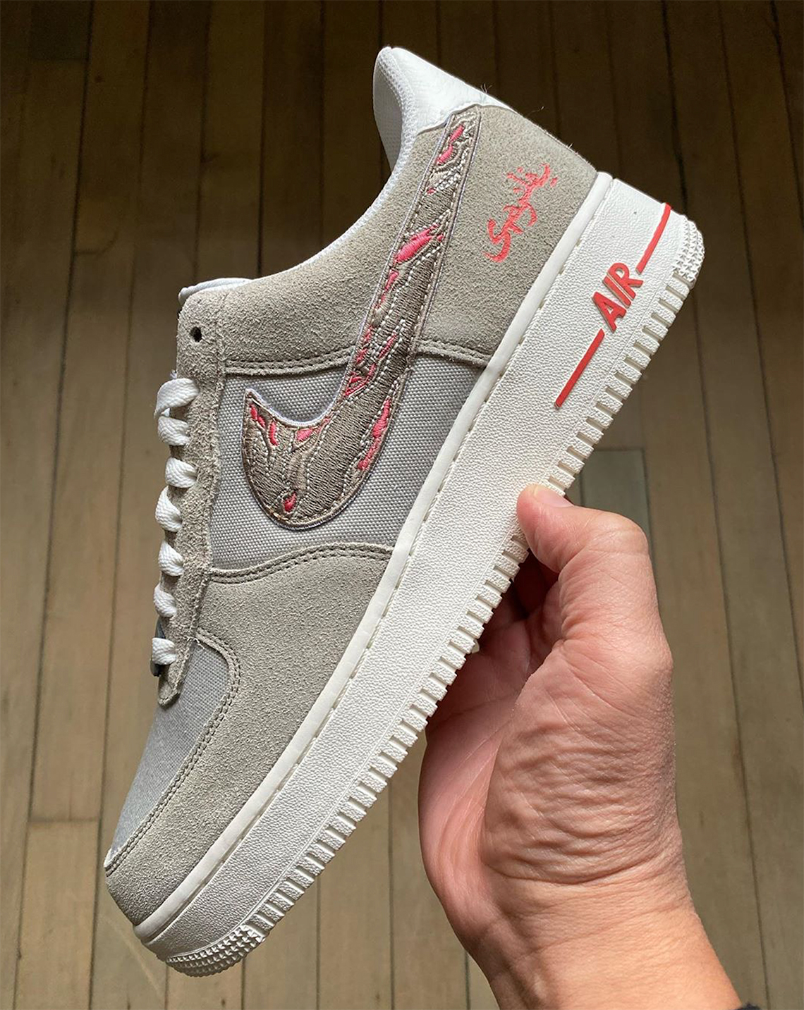 Staple Sbtg Nike Air Force 1 Pigeon Fury Custom 6