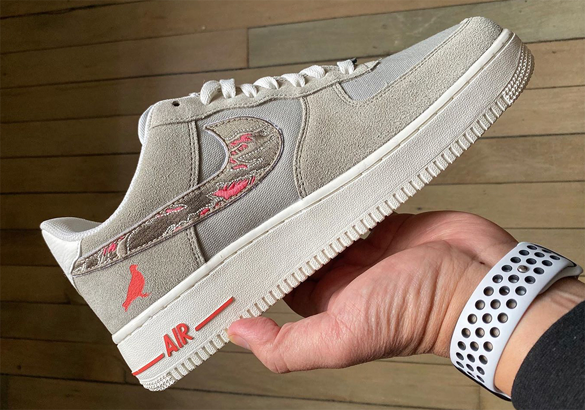 Jeff Staple And SBTG Create A Custom Nike Air Force 1 “Pigeon Fury”