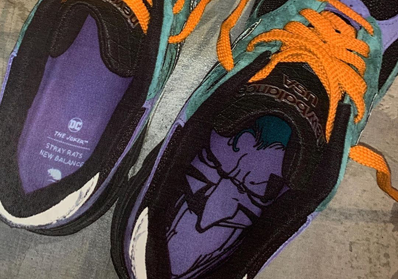 Stray Rats Teases A Look At Upcoming Joker Inspired New Balance 990v3