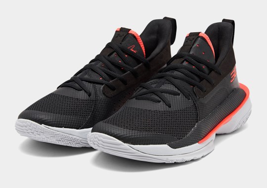 The Newly Launched UA Curry 7 Emerges In Black And Red